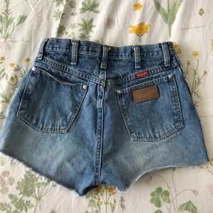 Wrangler denim mom shorts